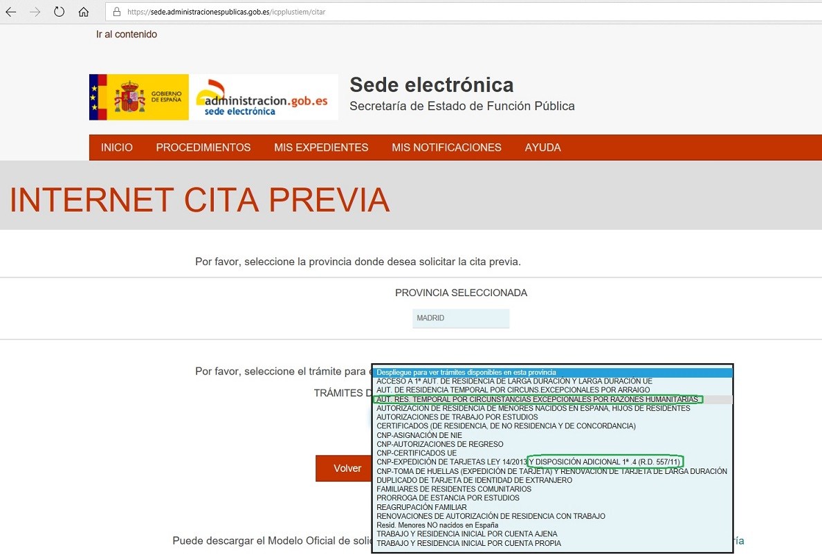 Proceso Automatico Para La Solicitud De Cita Previa Nie