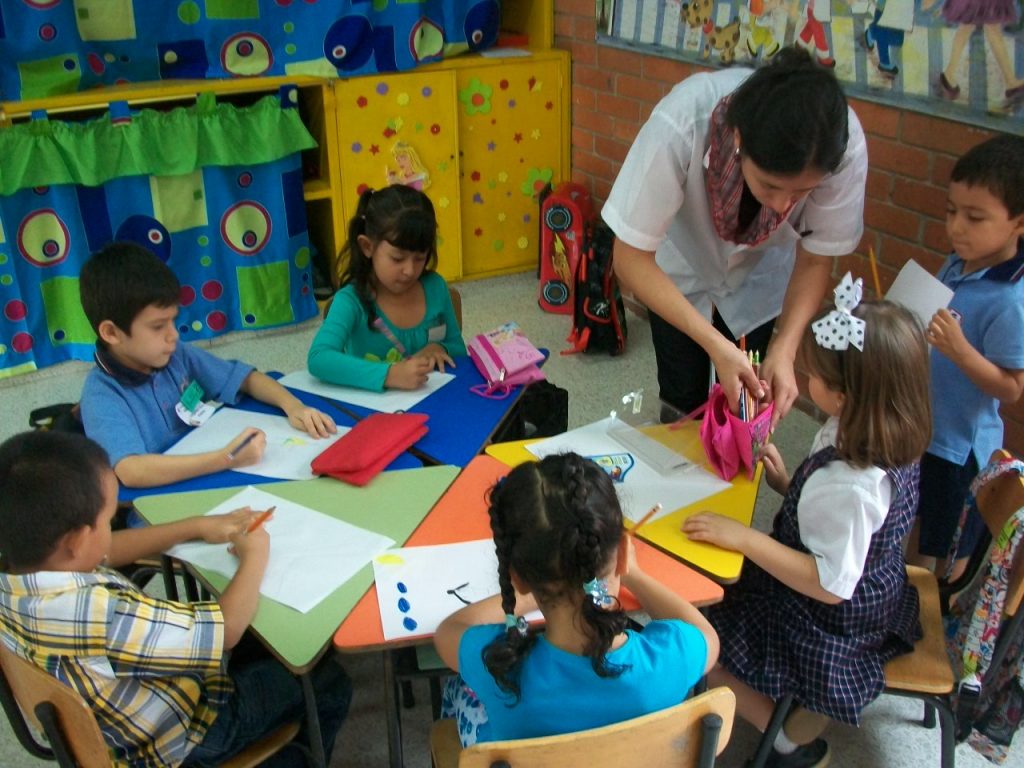 maestra de preescolar