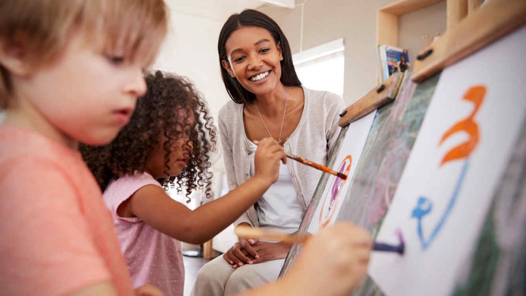 maestra de preescolar