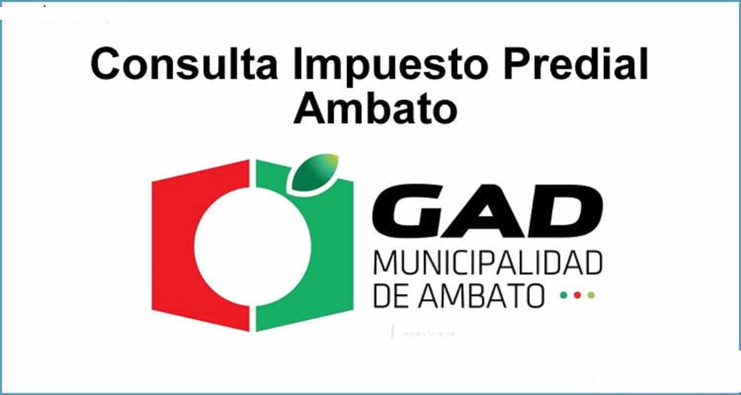 IMPUESTO PREDIAL AMBATO