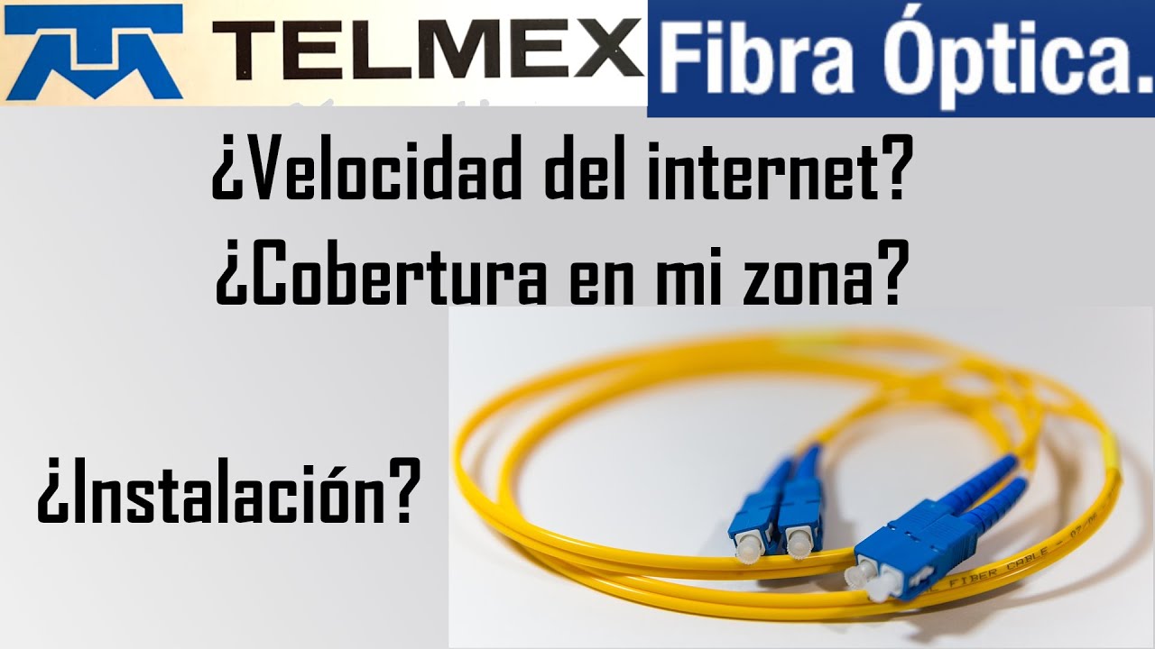 Módem Telmex fibra óptica