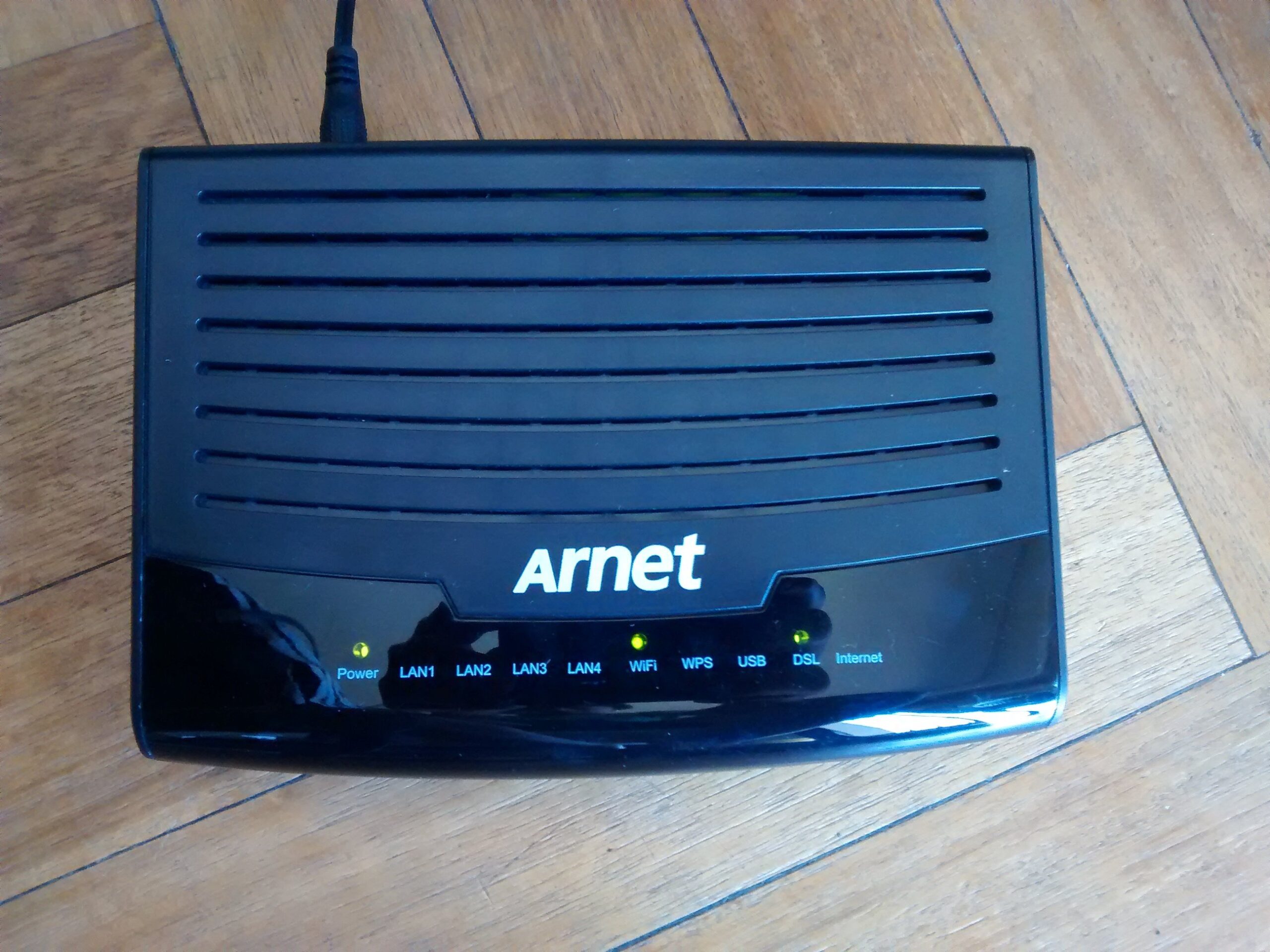 Configurar módem Arnet wifi