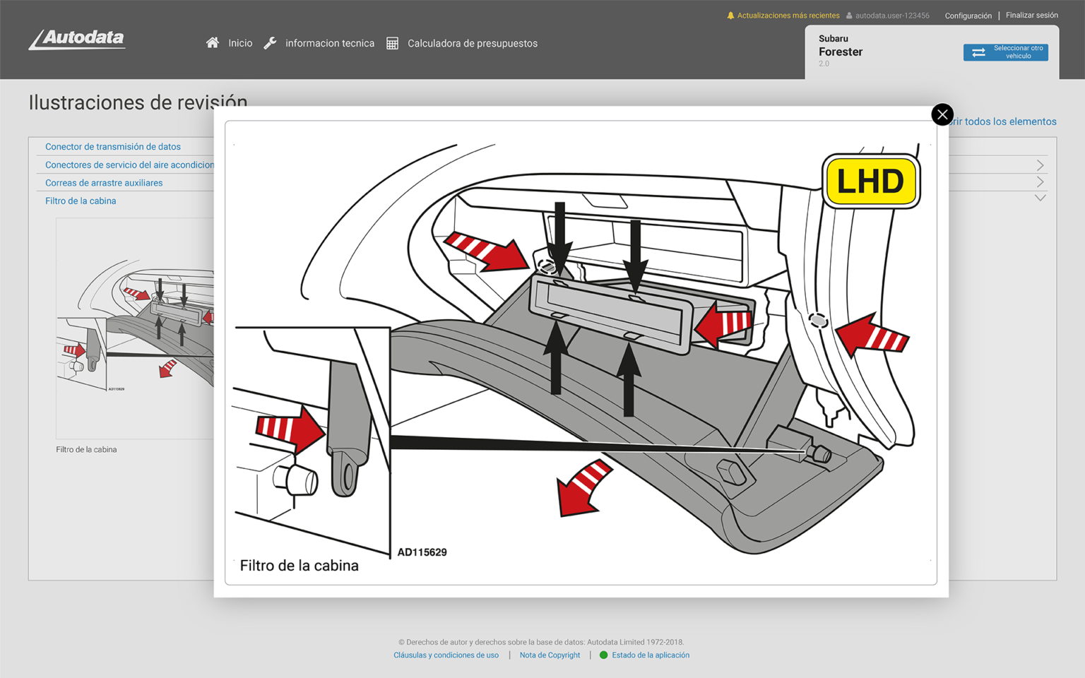 TODO SOBRE AUTODATA ONLINE CONTRASEÑA Y USUARIO